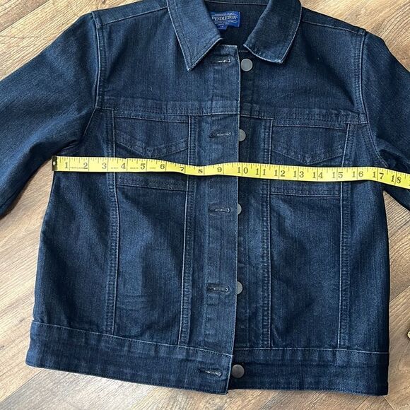 Pendleton dark wash jean jacket size extra small - Picture 2 of 7